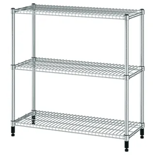 Estantería Metálica Ikea 3 Baldas 92x36x94cm