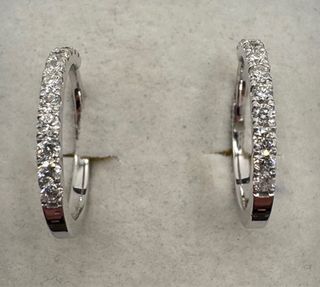 Pendientes Oro 18kt Diamantes