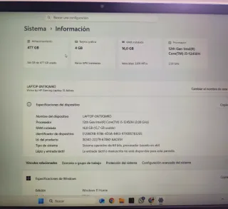 Portátil HP Victus Azul Marino