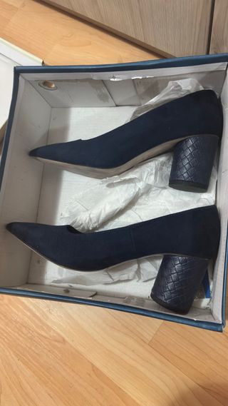 Zapatos Parfois Talla 38 Azul