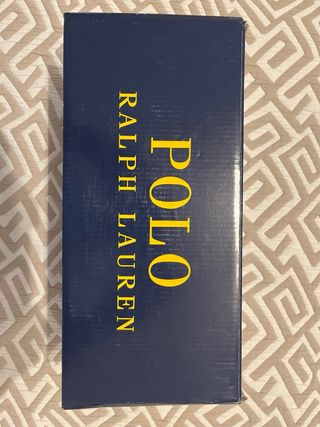 Chanclas Polo Ralph Lauren Negras con Logo Rojo