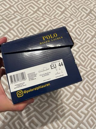 Chanclas Polo Ralph Lauren Negras con Logo Rojo