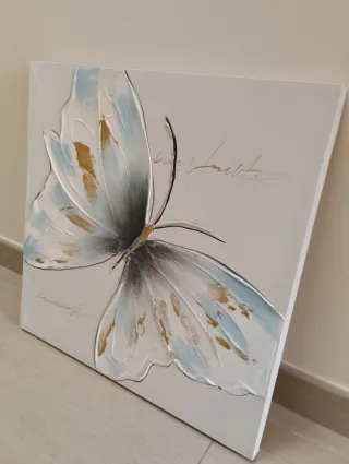 Cuadro mariposa 50x50
