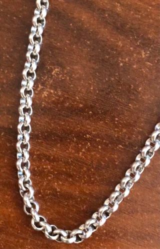 Cadena Plata Ley Gigante + Regalo