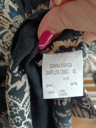 Chaqueta larga de entretiempo alta calidad en lino