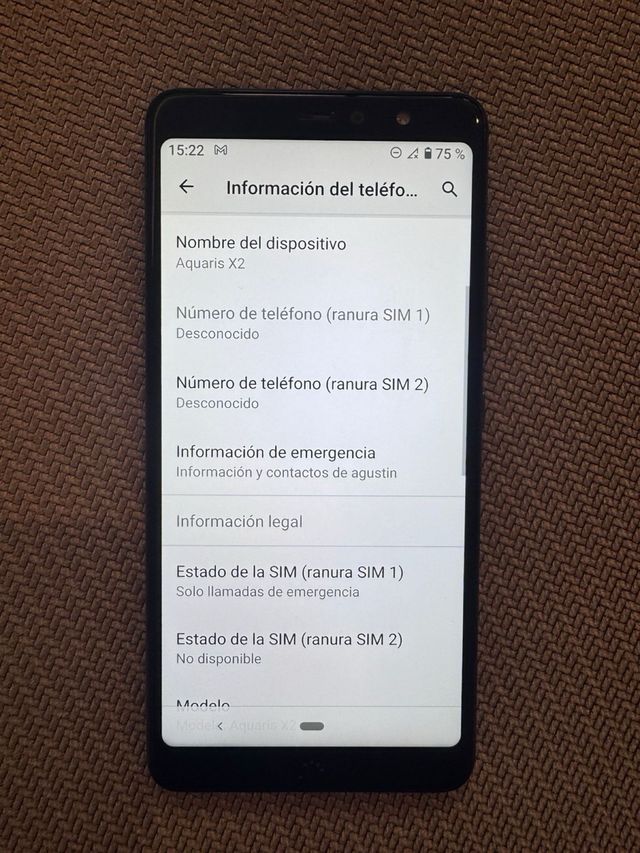 BenQ Aquaris X2 Teléfono Móvil