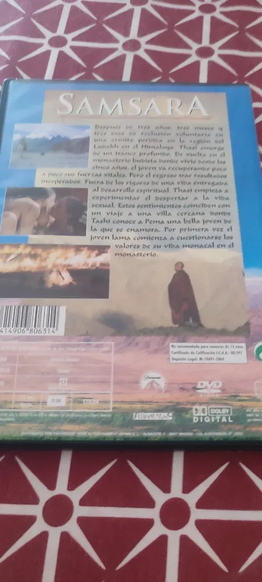 DVD Samsara El Último Emperador Kamasutra