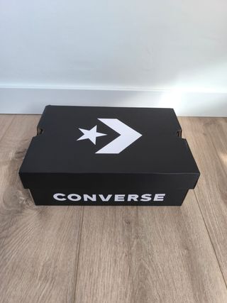 Converse plataforma blancas talla 37.5
