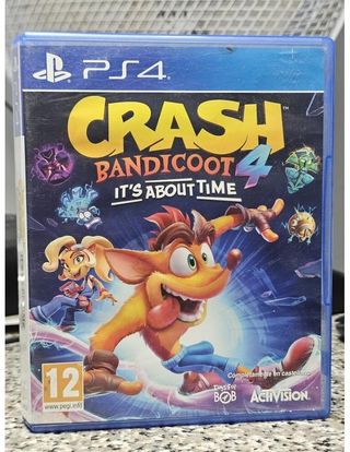 JUEGO PS4 Crash Bandicoot: It's About Time