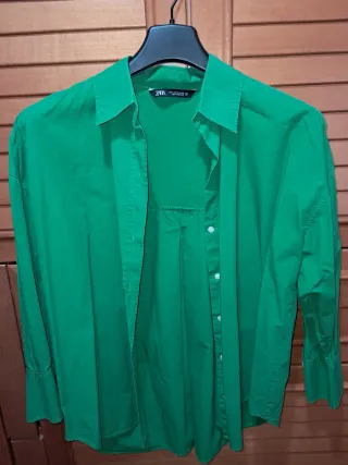 Camisa Zara Verde
