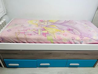 Cama nido con cajones