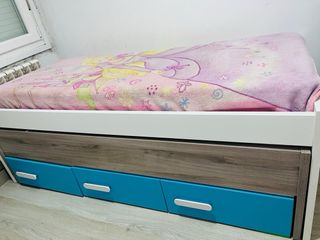 Cama nido con cajones