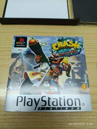 Crash Bandicoot 3 Warped - PSX PAL España