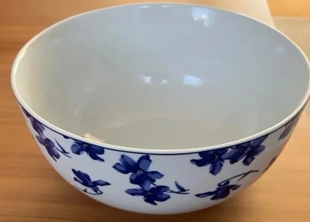 Saladeira Vista Alegre Flores Azuis