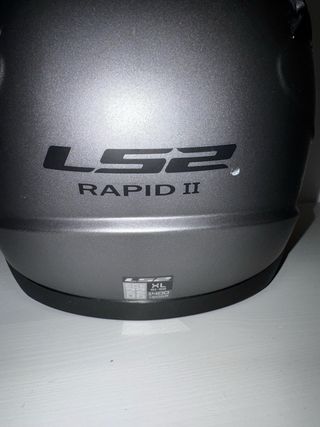 Casco Integral LS2 Gris Poco Uso