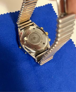 Reloj Breitling Cronomat Rojo y Dorado