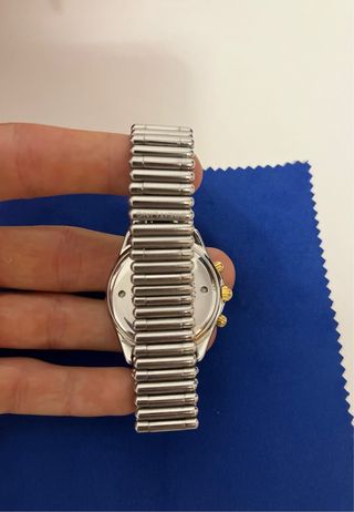 Reloj Breitling Cronomat Rojo y Dorado