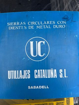 Disco sierra metal duro