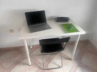 Mesa de estudio/trabajo blanca Ikea