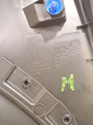 GUARNECIDO PUERTA TRASERA DERECHA OPEL CORSA F (3)