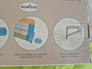 Barrera plegable para cama nido