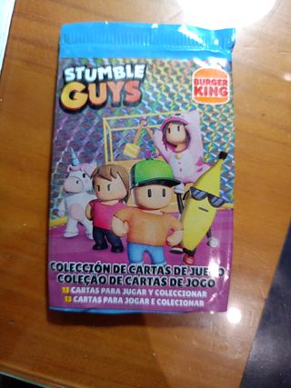 Cartas Coleccionables Stumble Guys Burger King