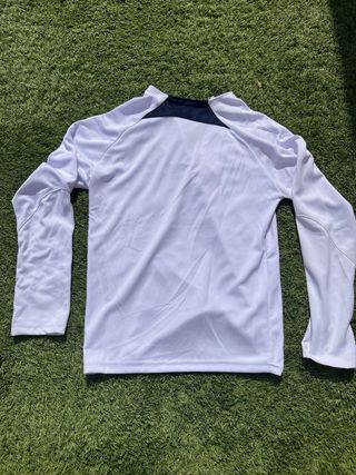 Sudadera PSG Nike Blanca y Dorada