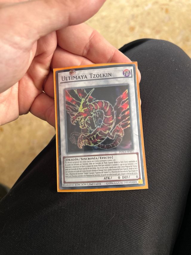 Ultimaya Tzolkin Carta Yu-Gi-Oh! Edición Limitada
