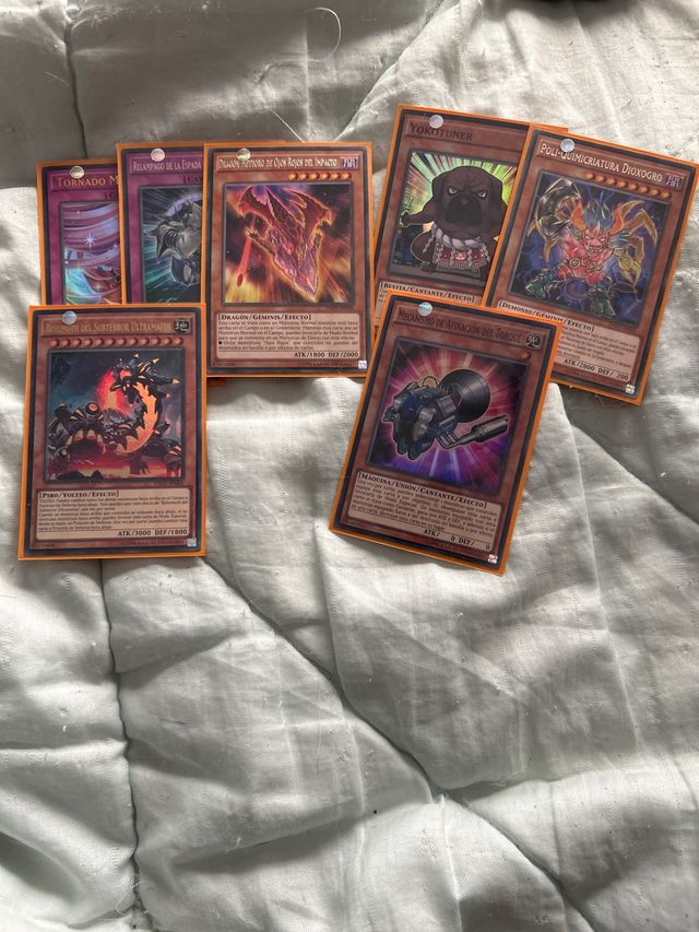Cartas Yugioh Colección