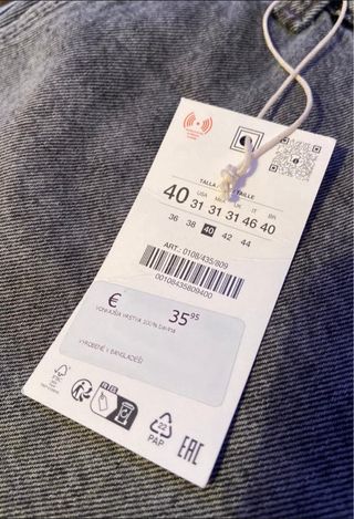 Pantalón Zara gris nuevo viral 