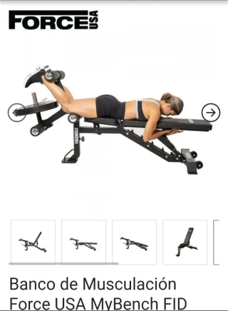 Banco de musculación multifunción