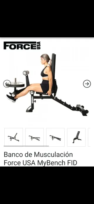 Banco de musculación multifunción