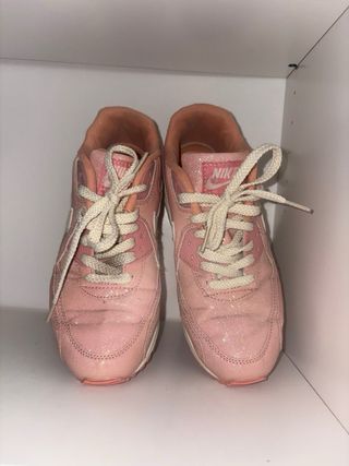 Zapatillas Nike Air Max Mujer Rosa Glitter