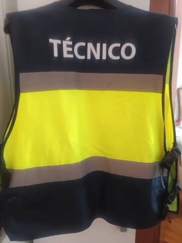 Chaleco WORK TEAM Técnico Emergencias San.