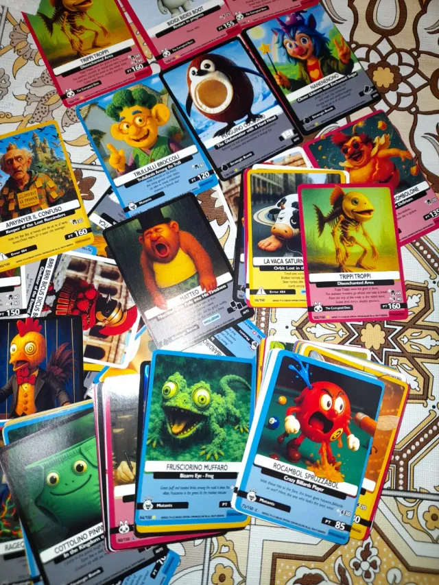 Cartas Brainrot Allucinazione Cosmica