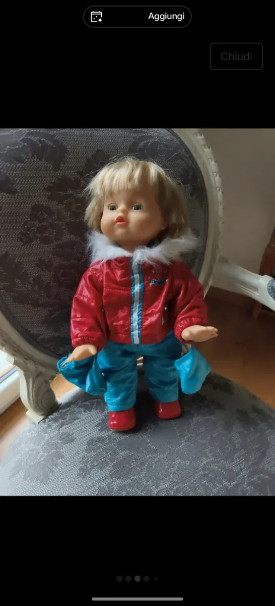 Cicciobello Bambola cammina sulla neve FUNZIONA 