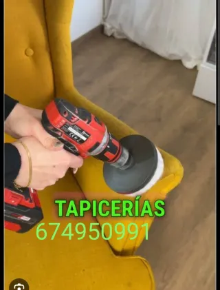 Limpieza general de tapicería 