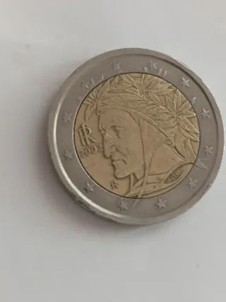 2 Euro Italia Dante Alighieri 2002