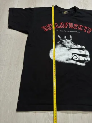 Camiseta Dellafuente Folklore Atemporal Negra