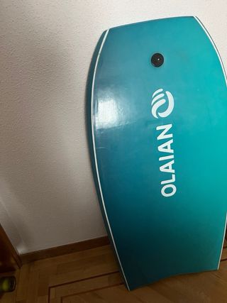 Tabla Bodyboard OLAIAN Azul 42’ con Leash