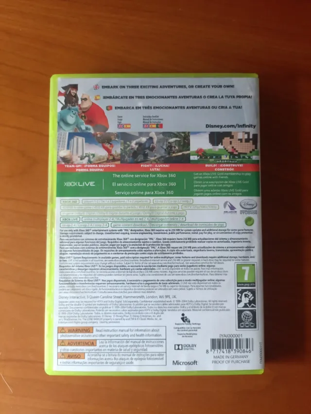 Disney Infinity Xbox 360