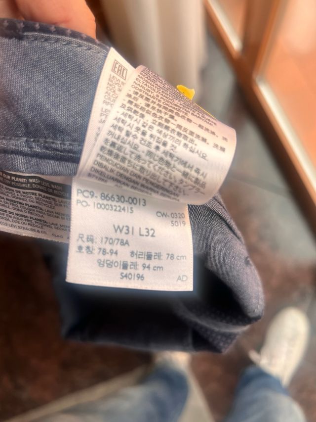 Pantalones Chinos Dockers Azul