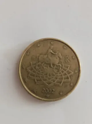 50 centesimi Italia 2002