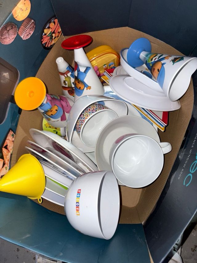 Vajilla Pocoyó infantil