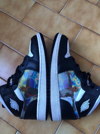 Zapatillas Nike Air Jordan Negras y Blancas