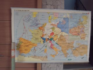 Mapa La apertura de las rutas oceánicas