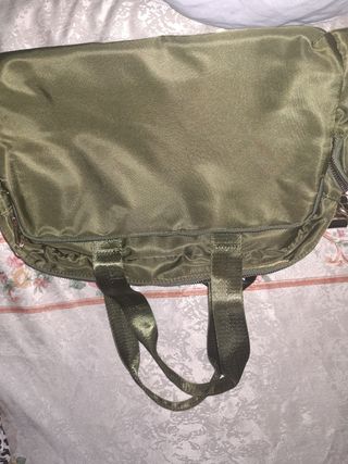 Bolso verde militar nuevo bandolera
