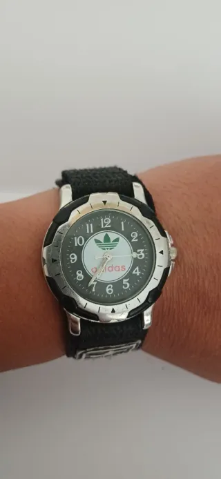 Orologio Adidas Uomo Nero e Argento