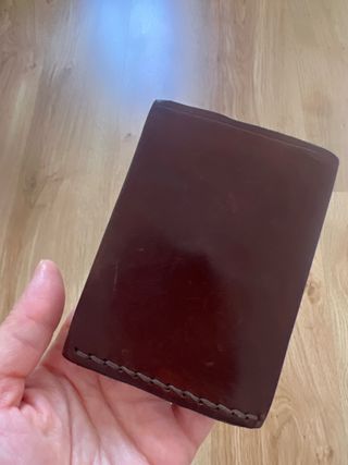 Cartera de piel vintage