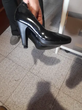 Zapatos de tacón negros Dulce Rubio